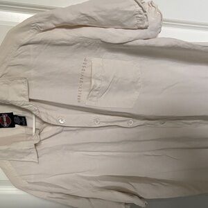 Harley-Davidson Off-White Button-Up Shirt